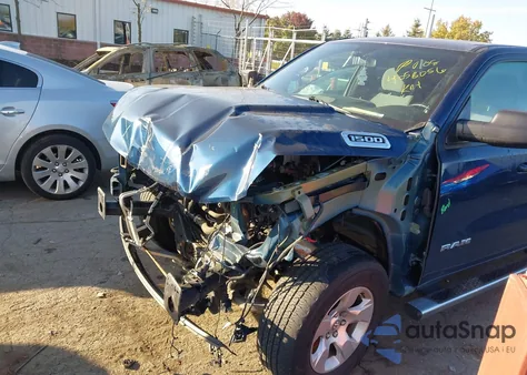 2021 Ram 1500 Big Horn 4X4 5'7 Box from USA, damaged, VIN 1C6RRFFGXMN553887